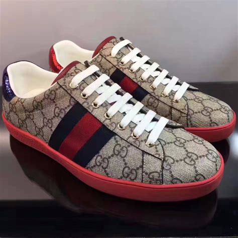 gucci gg supreme sneaker|gucci men's supreme sneakers.